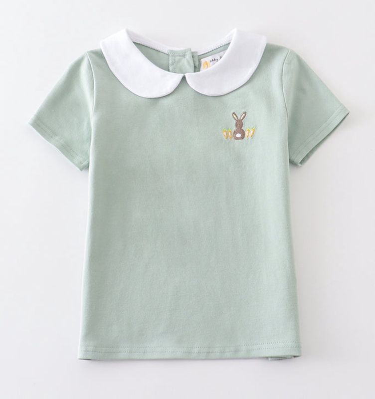 Sage Peter Pan Bunny Shirt