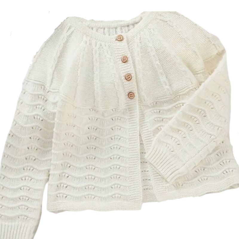 4 Button Knit Cardigan