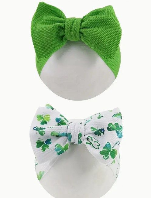 St Patty's Baby Headbands