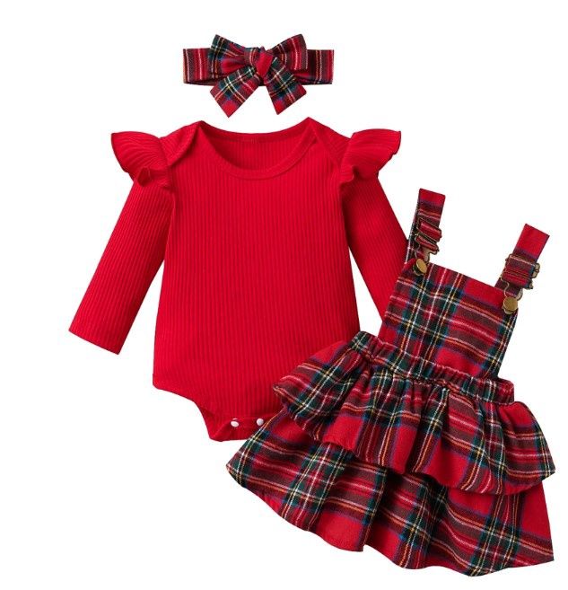 Tartan Plaid Baby Dress