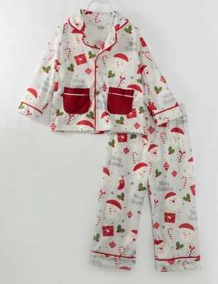 Christmas Santa Match PJ Set