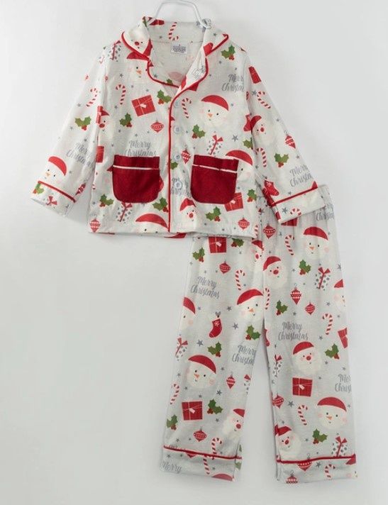 Christmas Santa Match PJ Set