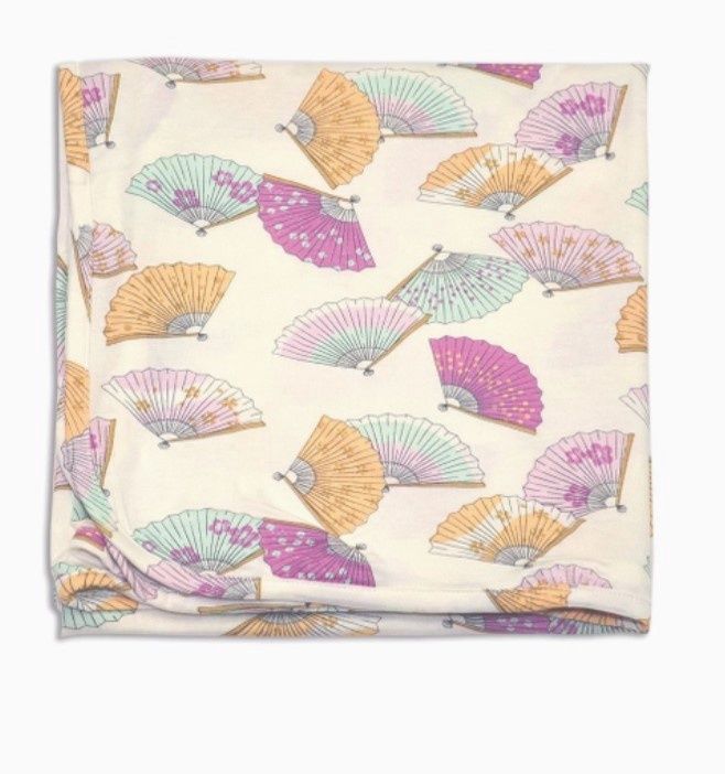 Fancy Fan Bamboo Blanket