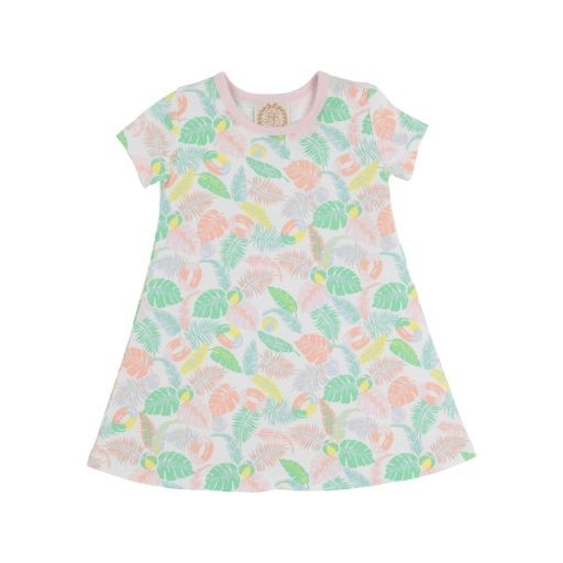 Polly Play Dress, Colour: Happy in Harbour Island/Palm Beach Pink, Season: 25SP, Size: 8