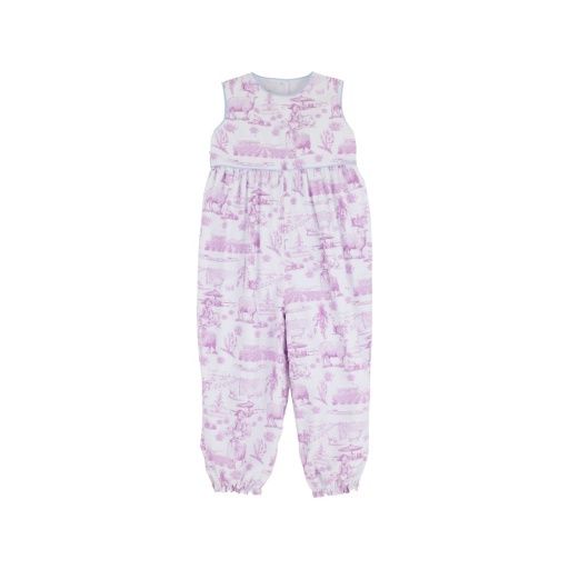 Rebecca Sleeveless Romper Broadcloth