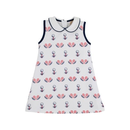 Maude`s Peter Pan Collar Dress, Colour: Little Sport/Worth Ave White/Nantucket Navy, Season: 25SP, Size: 7