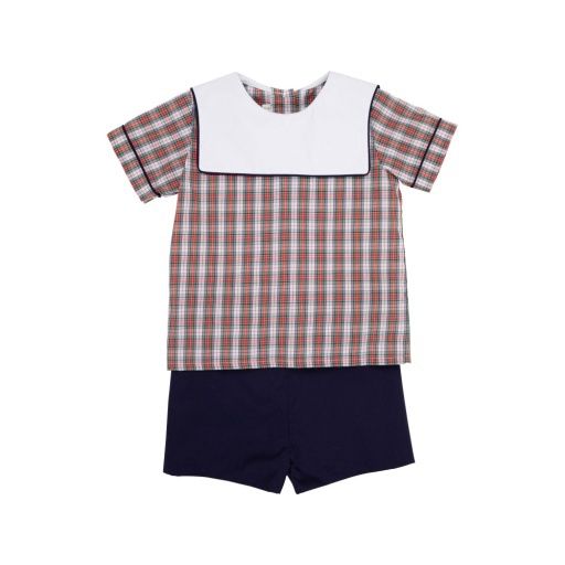 Shepherd Short Set- Broadcloth