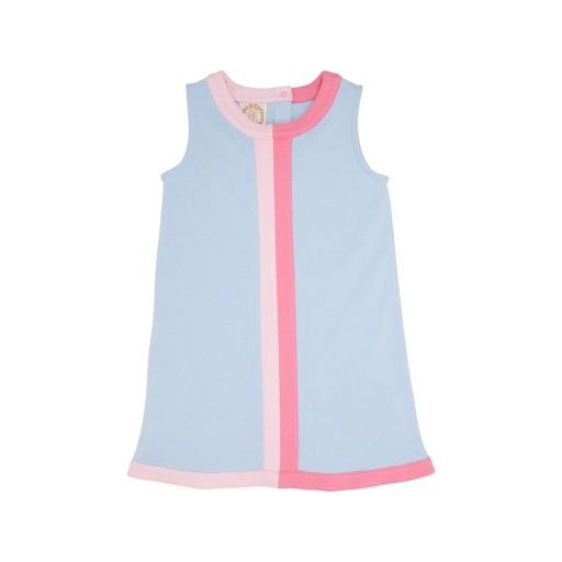 Daisy Dress, Size: 3T, Colour: Beale Street Blue/Palm Beach Pink/Hamptons Hot Pin, Season: 24FA