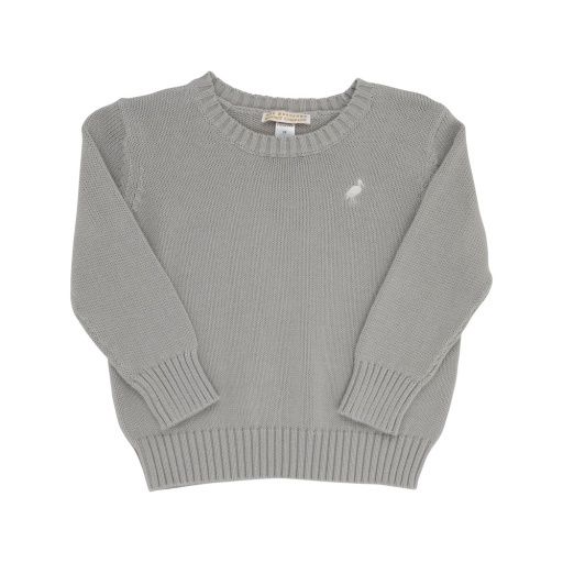 Isaac`s Sweater, Colour: Grantley Grey/Worth Avenue White, Season: 24FA, Size: 5