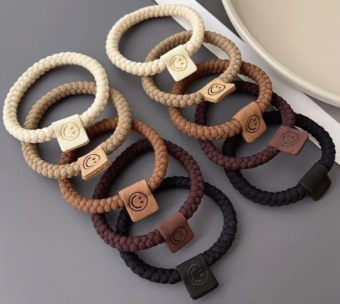 Happy Hair Ties