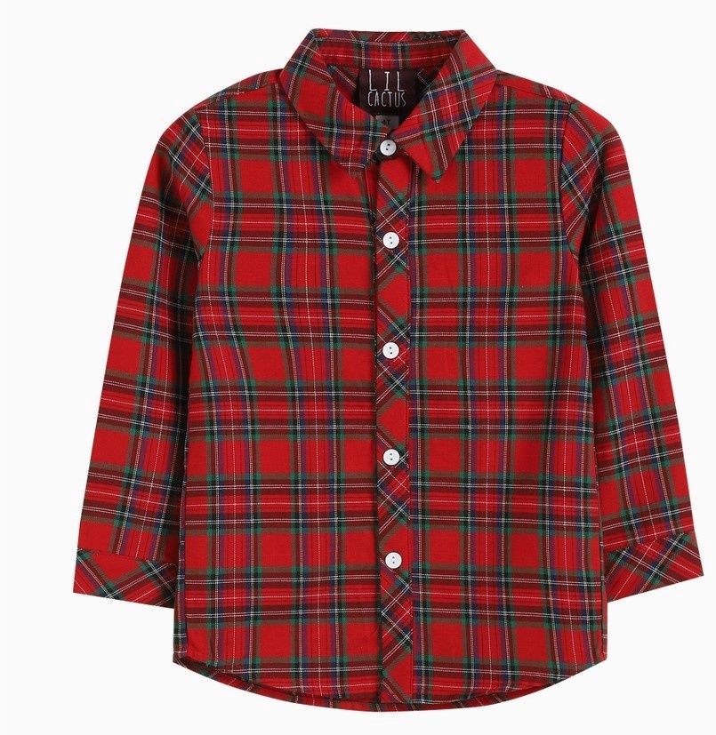 Tartan Plaid Oxford