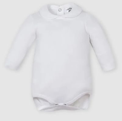 Peter Pan Collar LS Body Suit