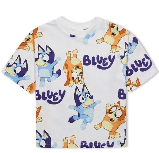 White Bluey T Shirt