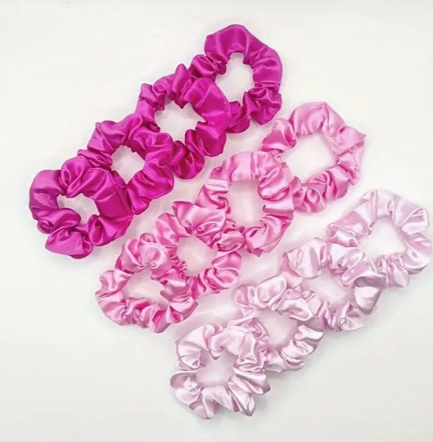3 PC Silk Scrunchie