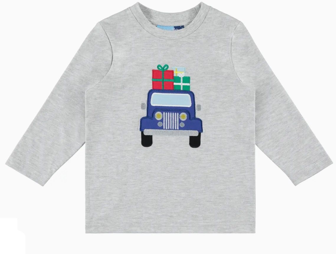 Jeep w/Presents Raglan T Shirt