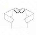 Blue Trim PP LS Shirt
