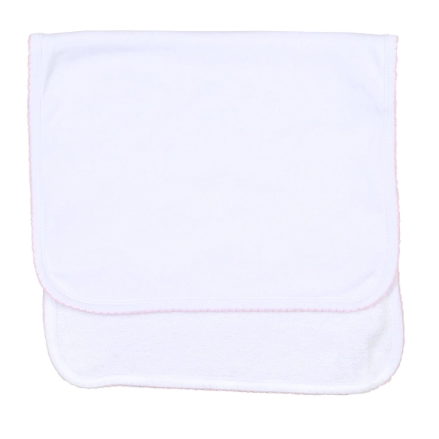 Essentials Burp Cloth, Colour: Pink Trim