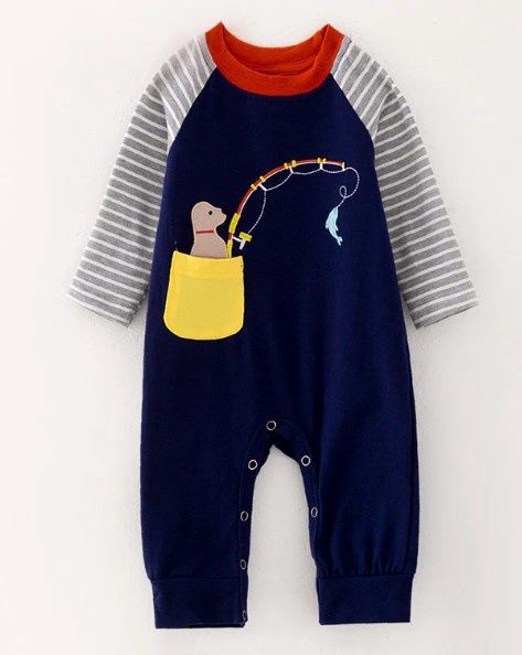 Fishing Dog App Romper