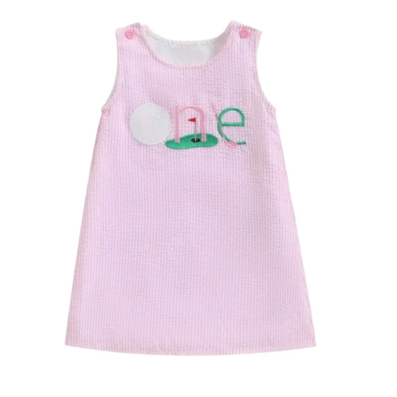 Seersucker One Golf Dress