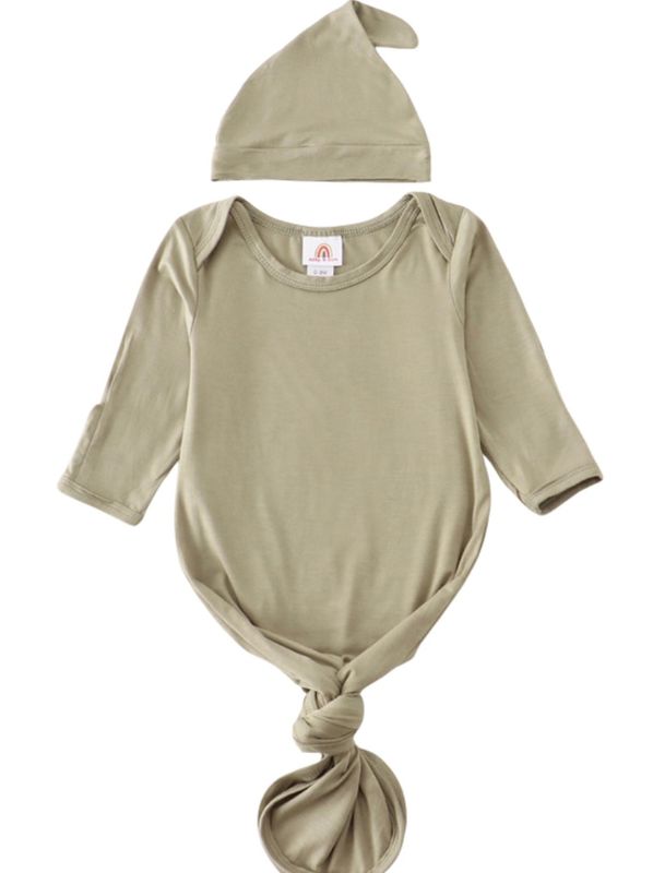 SAGE GREEN GOWN W/HAT