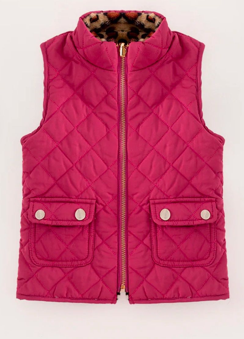 Fuchsia Reversible Vest