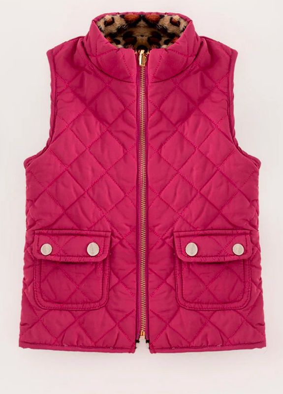 Fuchsia Reversible Vest