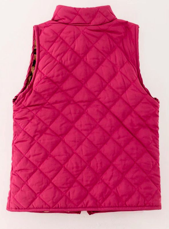 Fuchsia Reversible Vest