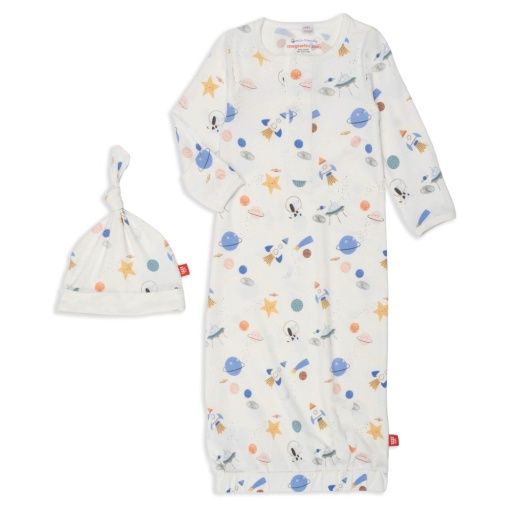 Stellar Tails Gown &amp; Hat, Size: NB - 3M, Colour: STELL, Season: F24