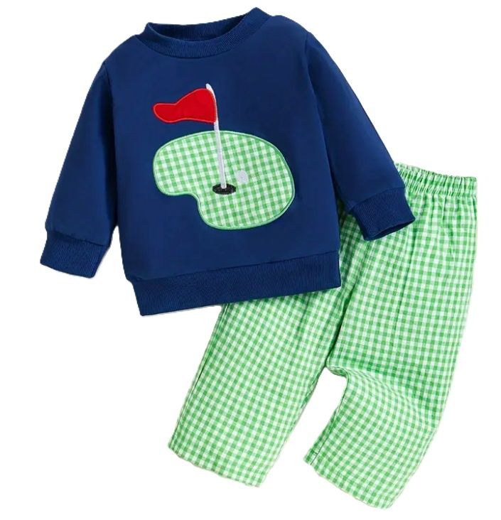 Navy LS Golf Set