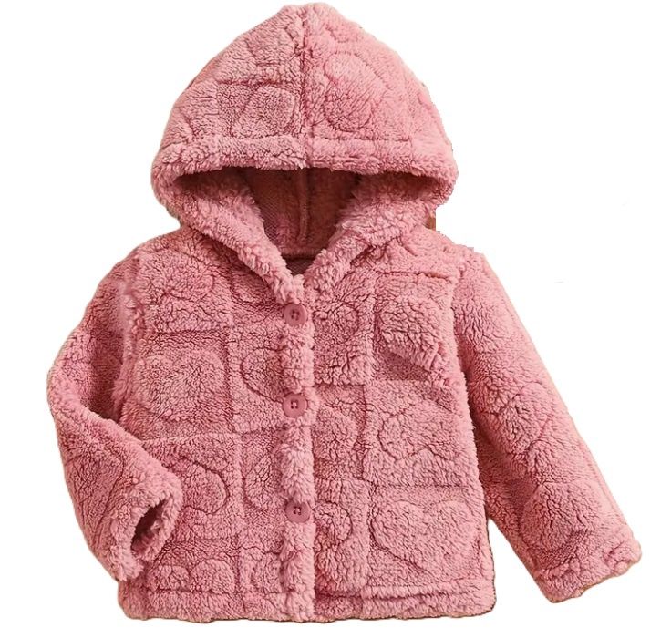 Pink Heart Fleece