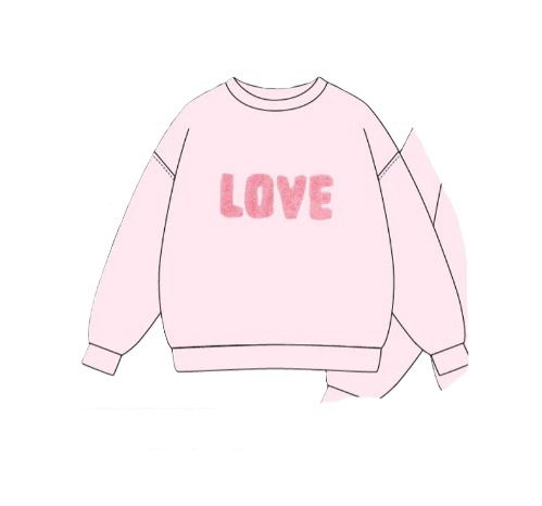 French Knot Love Sweatshirt