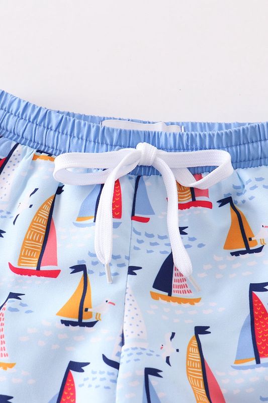 Sailboat Swim Trunk