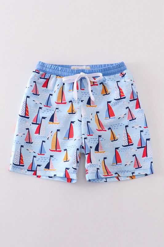 Sailboat Swim Trunk