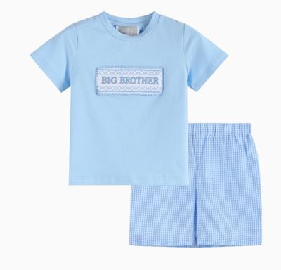 Smocked Big Brother Set