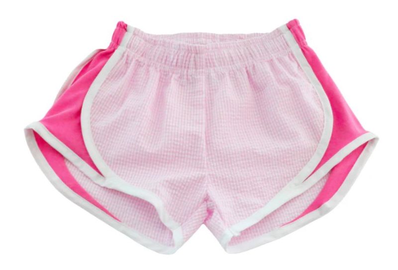 Seersucker Athletic Shorts