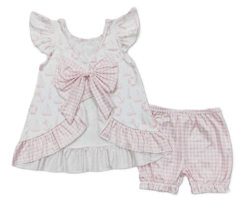 Open Back Sailboat Set, Size: 12-18M