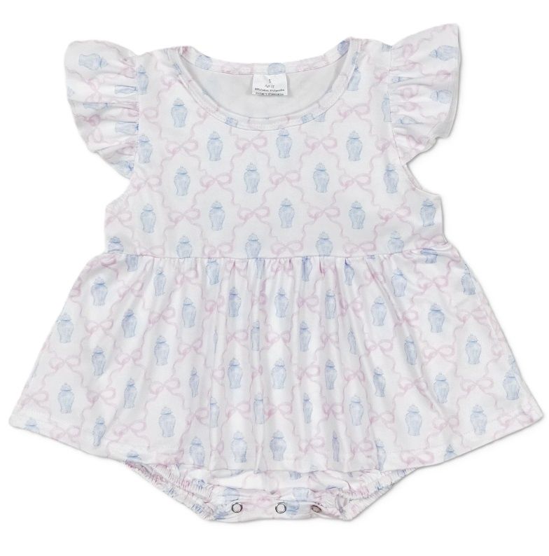 Ginger Jar Baby Dress, Size: 0-3M