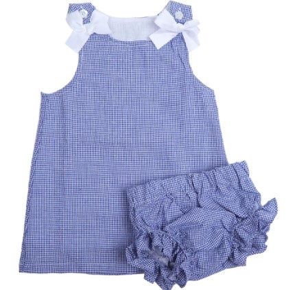 Seersucker Bummie Set