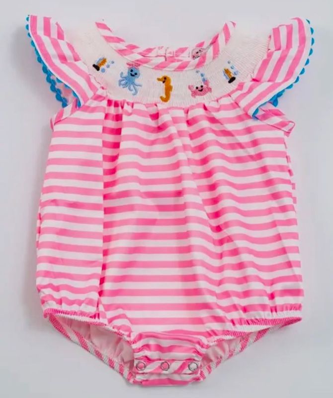 Smocked Sea Friends Bubble