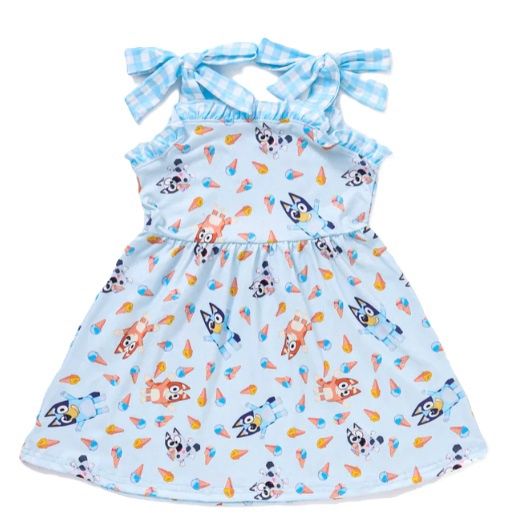 Bluey Dress, Size: 2T