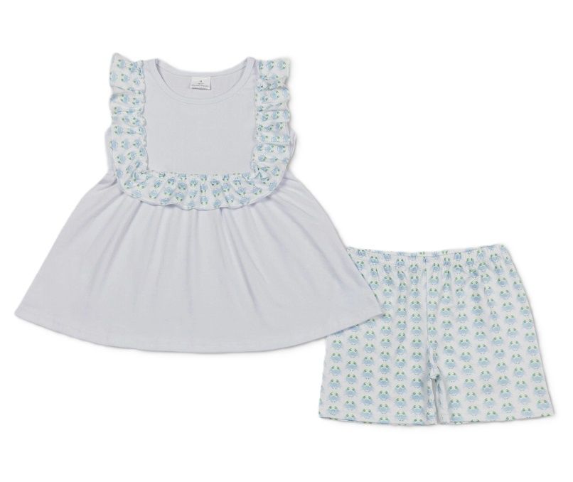 Crab Girls Set, Size: 2T