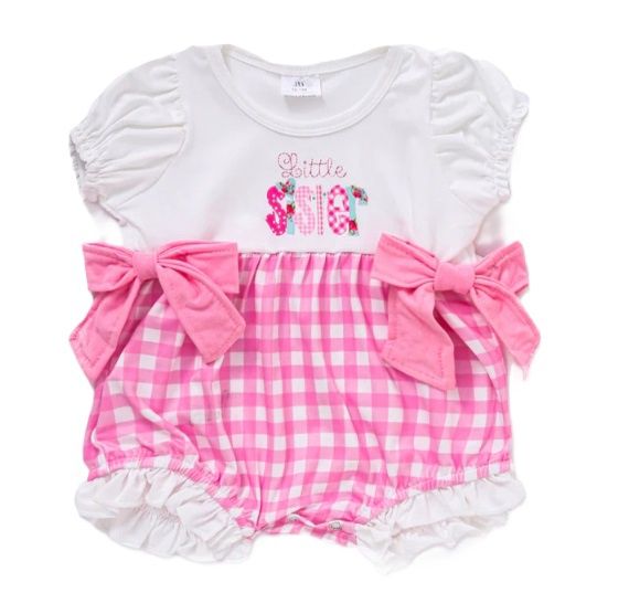Little Sister Romper, Size: 6/12M