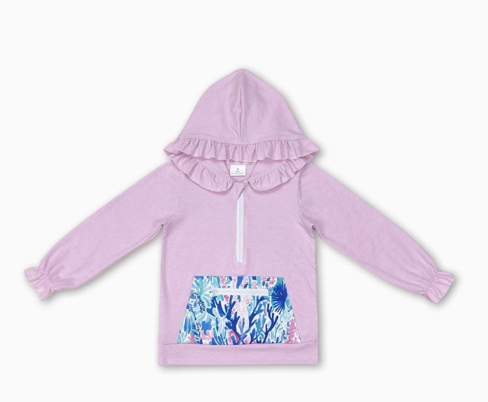 Lilac Lilly Pull Over, Size: 2T