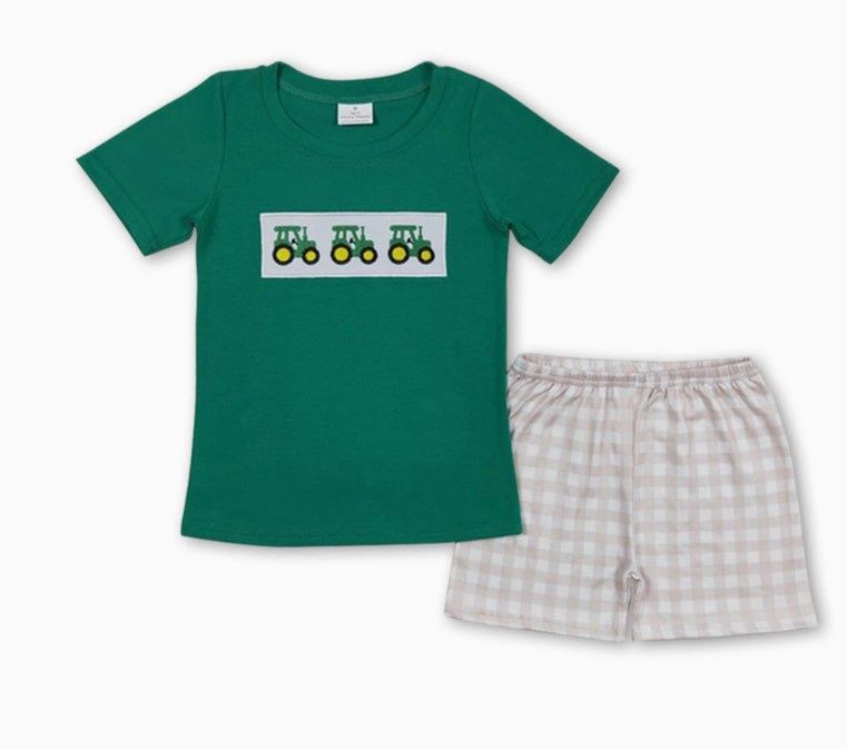 Green Tractor Outfit