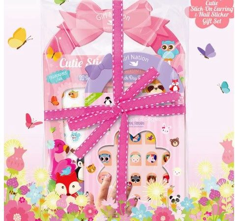 Cuties Animal Stick On Gift Set