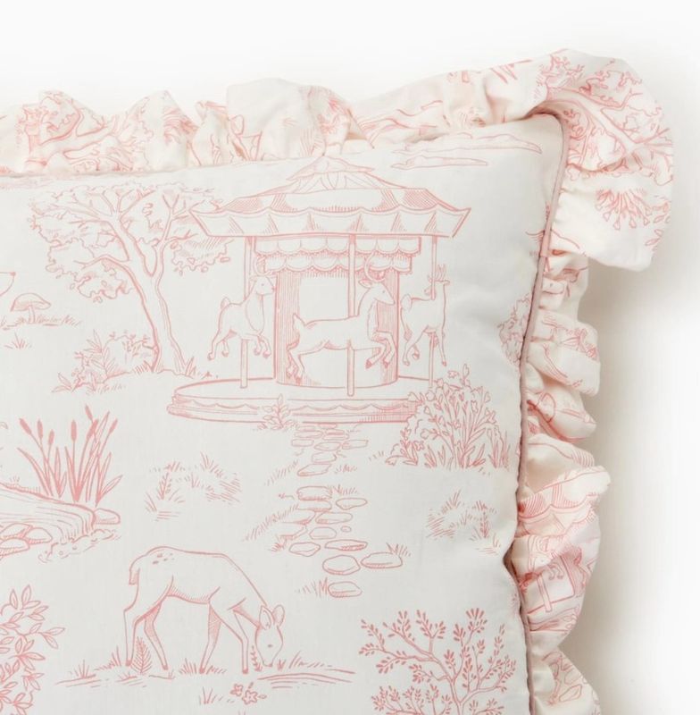 Animal Toile Pillow