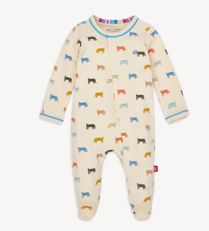 Le Tigre Organic Cotton Footie