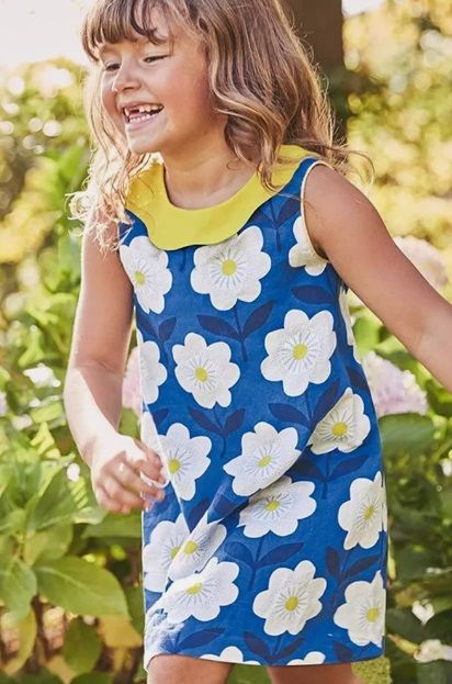 YELLOW TEAL DRESS