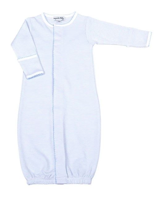 Blue Mini Stripe Converter Gown
