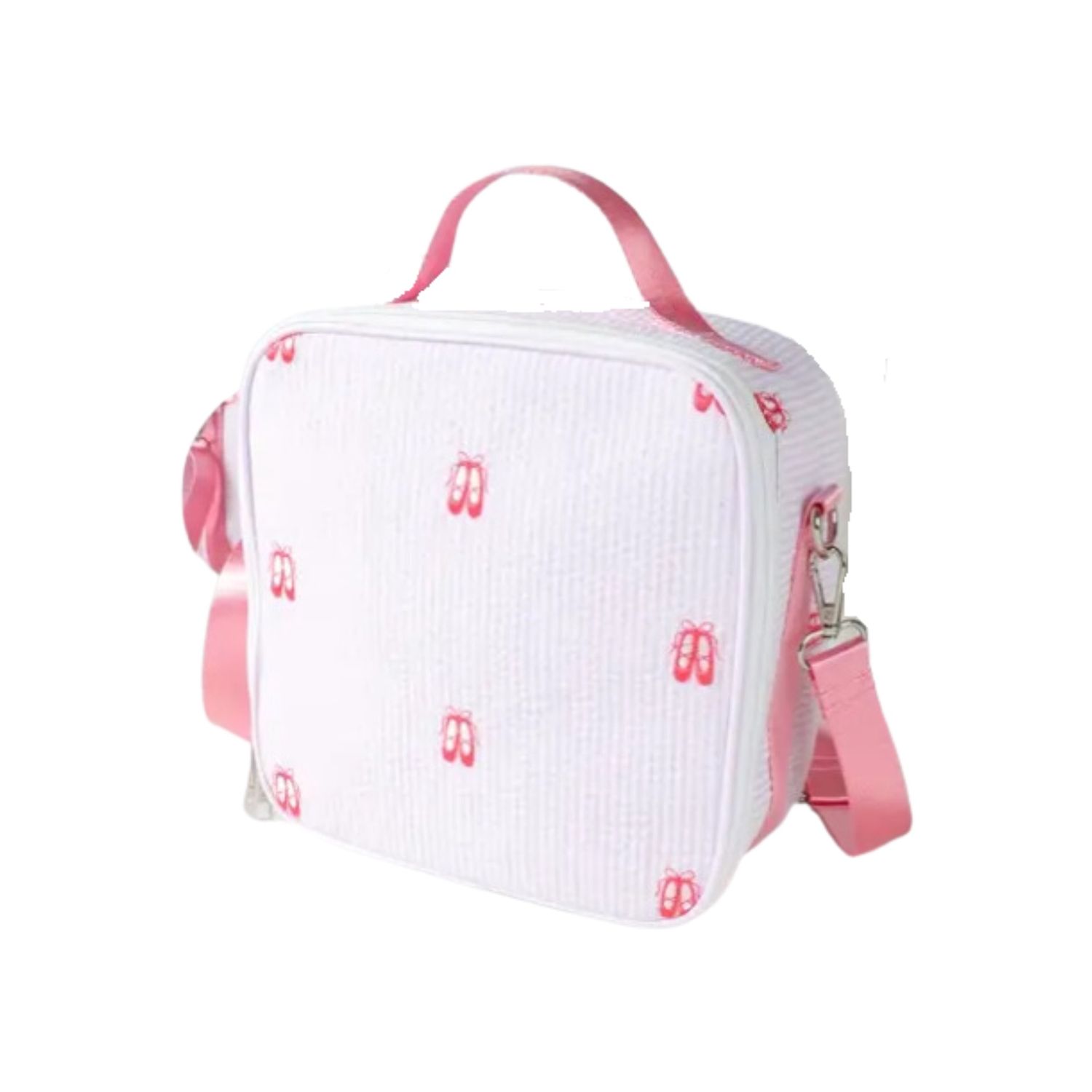 Seersucker Ballet Lunch Tote